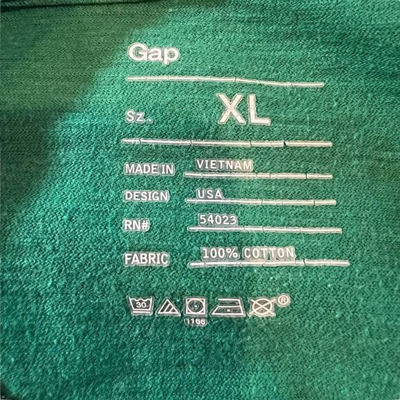 GAP green tshirt - Picture 3 of 5